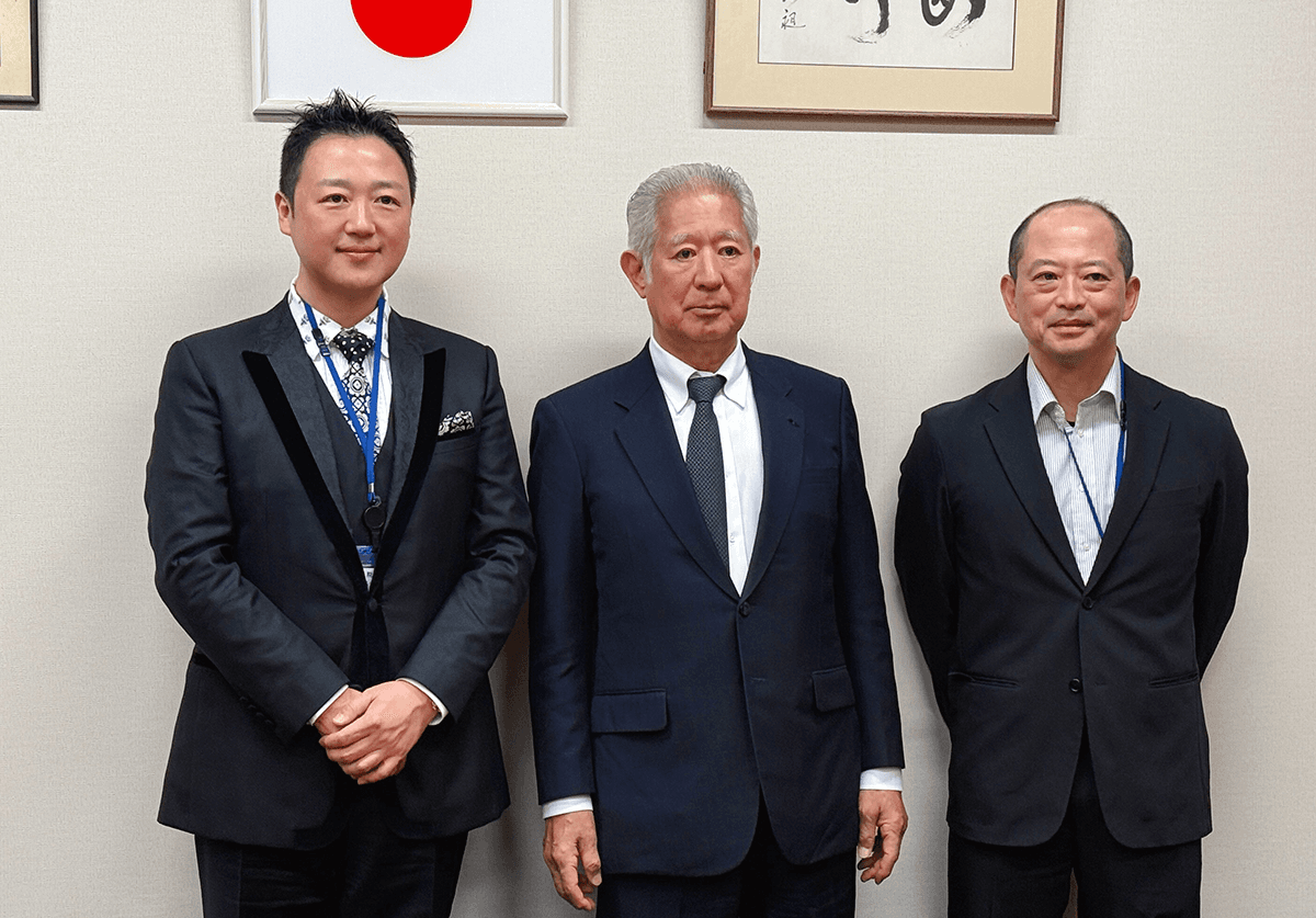 Meeting with Diet Member Eisuke Mori